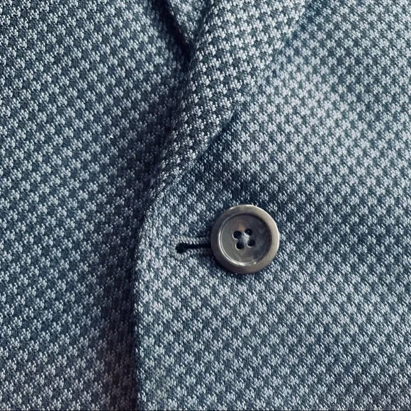 Armani Collezioni Black & Blue Blazer - 44L